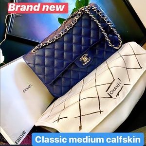 Chanel Classic medium Calf skin Brand new!